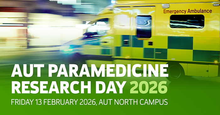 AUT Paramedicine Research Day 2026 logo